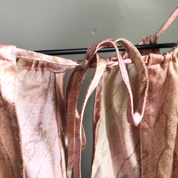 Victoria's Secret Pink Snake Skin Halter Crop Top - Picture 6 of 7